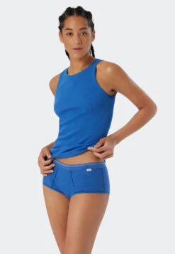 Schiesser Boyshorts Atlantic Blue - Revival Greta