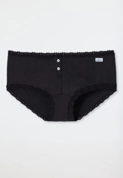 Schiesser Boy Shorts Black - Revival Agathe