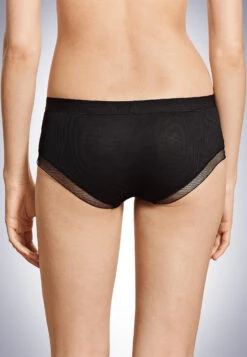 Schiesser Micro Pants Black - Revival Camilla