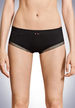 Schiesser Micro Pants Black - Revival Camilla -Uni Style Shop micro pants schwarz revival camilla 169403 000 detail2