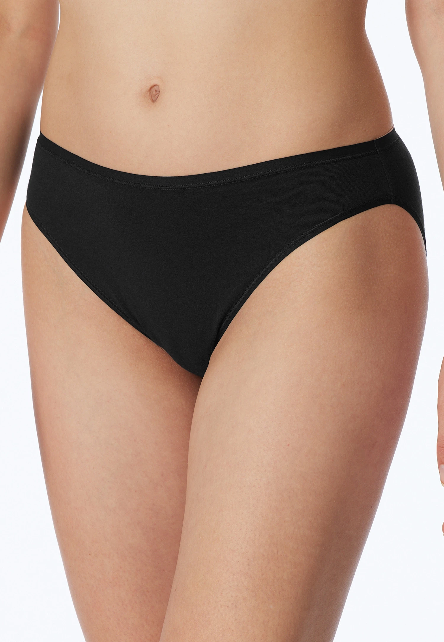 Schiesser Mini Panty 2-pack Organic Cotton Black - 95/5 4 Schiesser Mini Panty 2-pack Organic Cotton Black - 95/5 - Image 4
