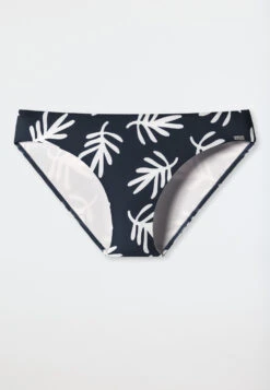 Schiesser Mini Bikini Bottoms Coral Dark Blue Patterned - Mix & Match Coral Life -Uni Style Shop mini bikinislip korallen dunkelblau gemustert mix match coral life 179202 835 detail1