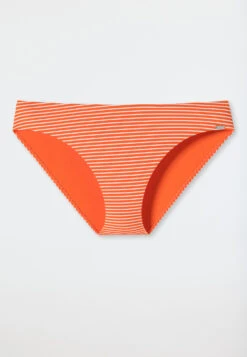 Schiesser Mini Bikini Briefs Orange Striped - Mix & Match Reflections -Uni Style Shop mini bikinislip streifen orange mix match reflections 179202 602 detail1