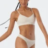 Schiesser Mini Panty Seamless Matte Sand - Seamless Light