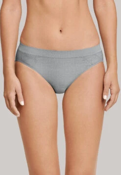 Schiesser Bikini Ultralight Seamless Waistband Silver-gray - Active Mesh Light