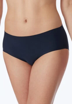 Schiesser Seamless Panty Midnight Blue - Invisible Cotton 6 Schiesser Seamless Panty Midnight Blue - Invisible Cotton -Uni Style Shop panty nahtlos nachtblau invisible cotton 161925 804 detail2