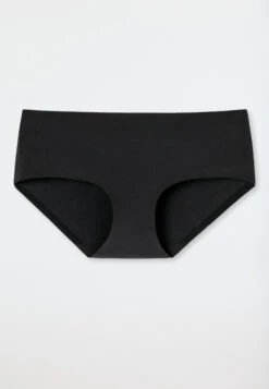 Schiesser Panties Seamless Black - Invisible Cotton -Uni Style Shop panty nahtlos schwarz invisible cotton 161925 000 detail1