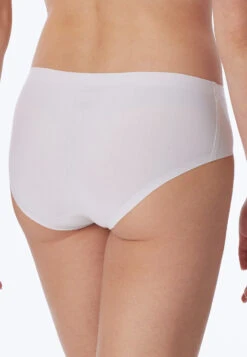 Schiesser Seamless Panties White - Invisible Cotton -Uni Style Shop panty nahtlos weiss invisible cotton 161925 100 back