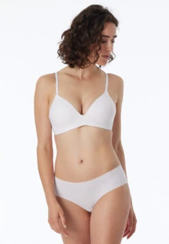 Schiesser Seamless Panties White - Invisible Light -Uni Style Shop panty seamless weiss invisible light 161923 100 front