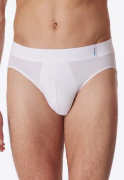 Schiesser Rio Briefs White - "Long Life Soft" -Uni Style Shop rio slip weiss long life soft 155631 100 detail2