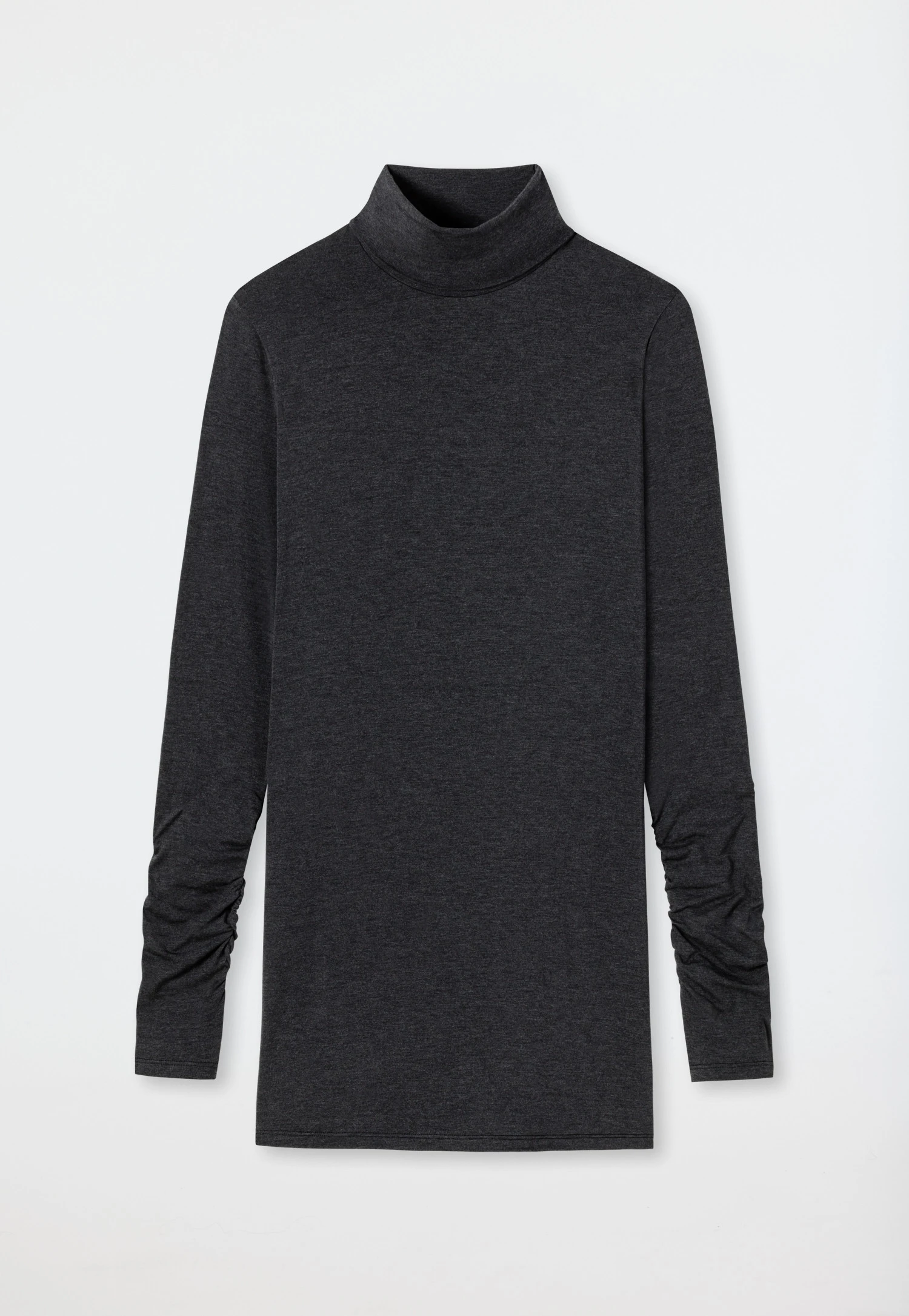 Schiesser Turtleneck Long-sleeve Dark Heather Gray - Revival Sonia 5 Schiesser Turtleneck Long-sleeve Dark Heather Gray - Revival Sonia - Image 5