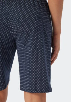 Schiesser Pajamas Short Jersey Blue - Ebony 11 Schiesser Pajamas Short Jersey Blue - Ebony -Uni Style Shop schlafanzug kurz jersey blau ebony 159634 800 detail4