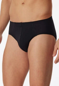 Schiesser Black Bikini Briefs For Men In A Practical Three-pack 7 Schiesser Black Bikini Briefs For Men In A Practical Three-pack -Uni Style Shop schwarze supermini slips fuer herren im praktischen dreierpack 179572 000 detail2