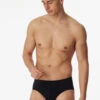 Schiesser Black Bikini Briefs For Men In A Practical Three-pack