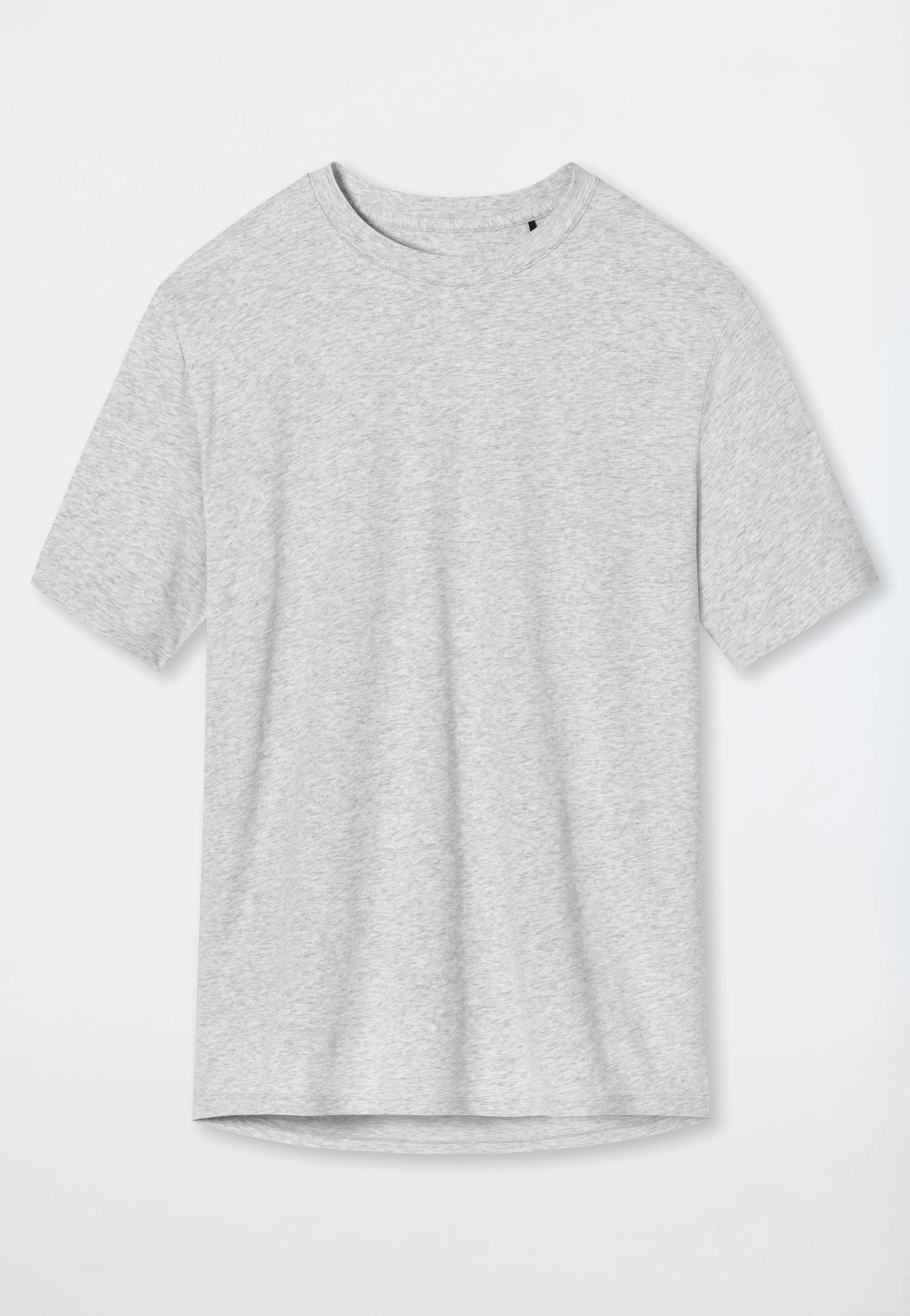 Schiesser Shirt Short-sleeved Heather Gray - Mix & Relax 1 Schiesser Shirt Short-sleeved Heather Gray - Mix & Relax