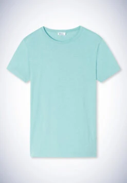 Schiesser Shirt Short-sleeved Mint - Revival Carla -Uni Style Shop shirt kurzarm mint revival carla 174245 708 detail1