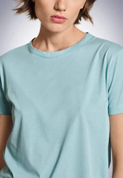 Schiesser Shirt Short-sleeved Mint - Revival Carla