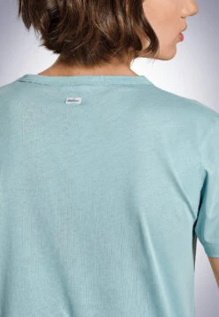 Schiesser Shirt Short-sleeved Mint - Revival Carla -Uni Style Shop shirt kurzarm mint revival carla 174245 708 detail4