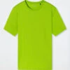 Schiesser Shirt Short-sleeved Organic Cotton Mercerized Lime - Mix & Relax