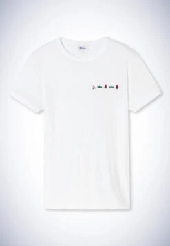 Schiesser Shirt Short-sleeved White - Revival Carla -Uni Style Shop shirt kurzarm weiss revival carla 174247 100 detail1