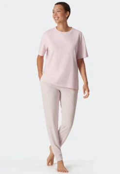 Schiesser Shirt Short-sleeved Soft Pink - Mix & Relax