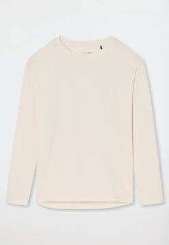 Schiesser T-shirt Long-sleeved Cream - Mix+Relax