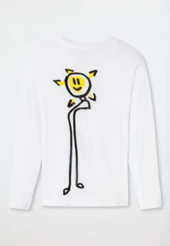 Schiesser Shirt Long-sleeved White - Art Edition By Noah Becker -Uni Style Shop shirt langarm weiss art edition by noah becker 177233 100 detail3