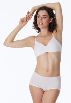 Schiesser Boxer Briefs 2-pack Organic Cotton White - 95/5