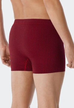 Schiesser Boxer Briefs 2-pack Tactel® Solid Patterned Dark Blue/red - Selected! Premium Inspiration 6 Schiesser Boxer Briefs 2-pack Tactel® Solid Patterned Dark Blue/red - Selected! Premium Inspiration -Uni Style Shop shorts 2er pack tactel uni gemustert dunkelblau rot selected premium inspiration 179053 901 back