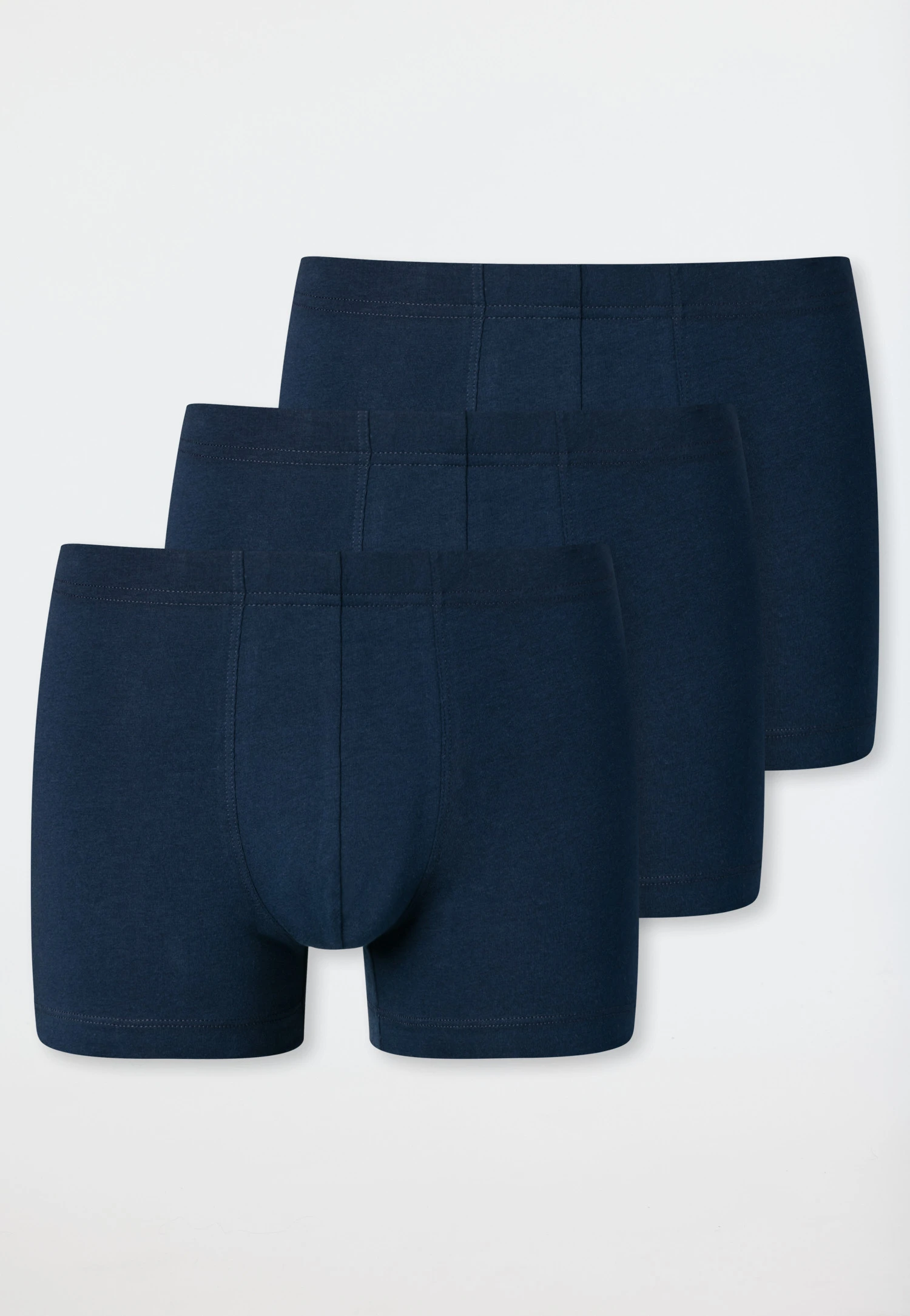 Schiesser Shorts 3-pack Organic Cotton Dark Blue - 95/5 4 Schiesser Shorts 3-pack Organic Cotton Dark Blue - 95/5 - Image 4