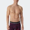 Schiesser Boxer Briefs 3-pack Organic Cotton Black Patterned Multicolor - 95/5