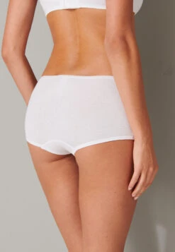 Schiesser Boyshorts 3-pack Organic Cotton White - 95/5 -Uni Style Shop shorts 3er pack organic cotton weiss 95 5 174392 100 back