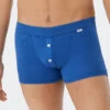 Schiesser Boxer Briefs Atlantic Blue - Revival Karl-Heinz