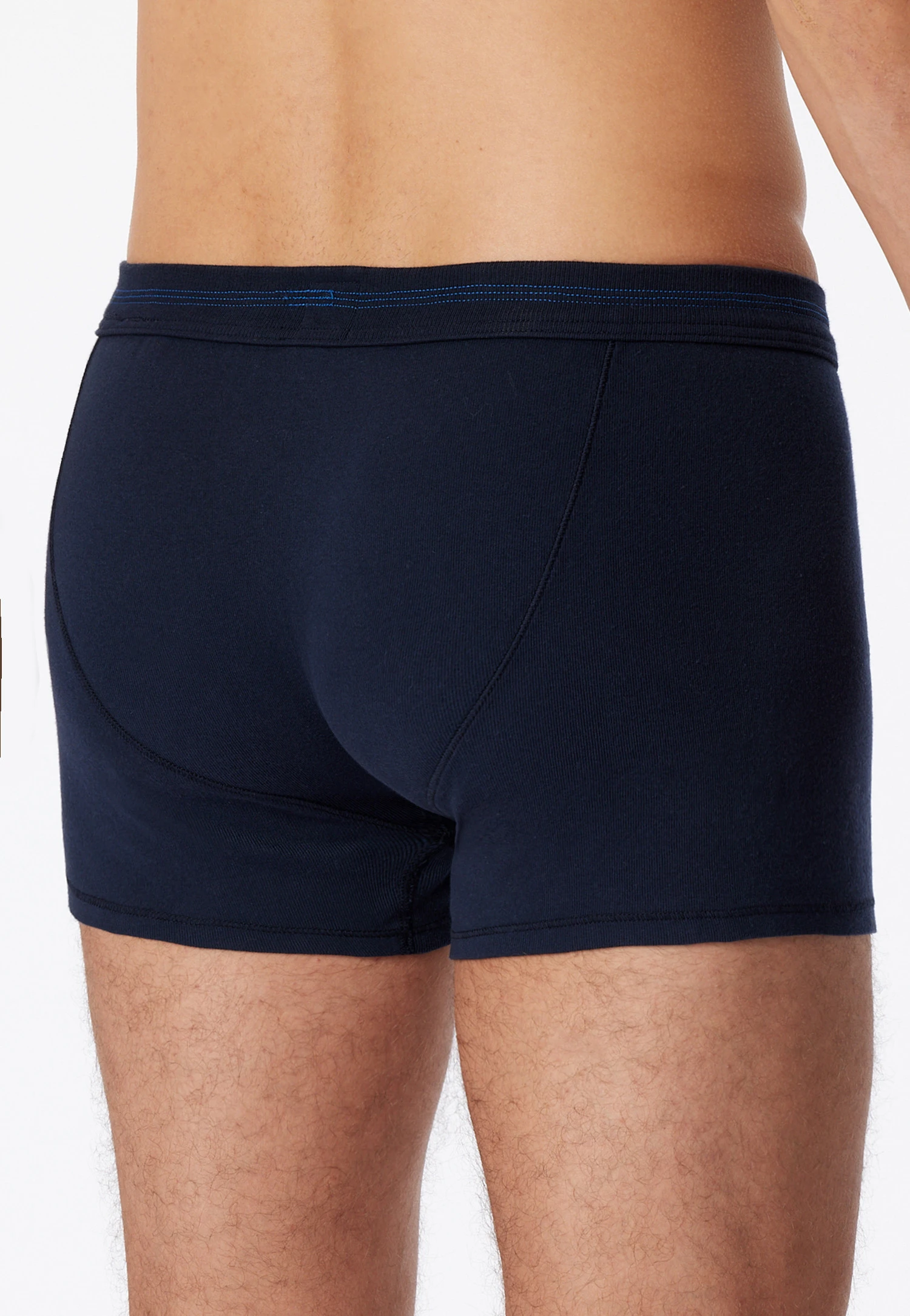 Schiesser Dark Blue Shorts - Revival Karl-Heinz 2 Schiesser Dark Blue Shorts - Revival Karl-Heinz - Image 2