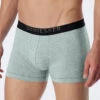 Schiesser Boxer Briefs Fine Heather Jade - Piqué