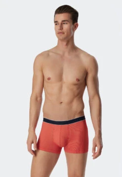 Schiesser Boxer Briefs Modal Striped Red/white - Duality Function