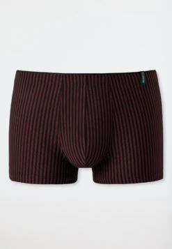 Schiesser Boxer Briefs Red-black Striped - Long Life Soft 7 Schiesser Boxer Briefs Red-black Striped - Long Life Soft -Uni Style Shop shorts rot schwarz gestreift long life soft 2 174646 500 detail1