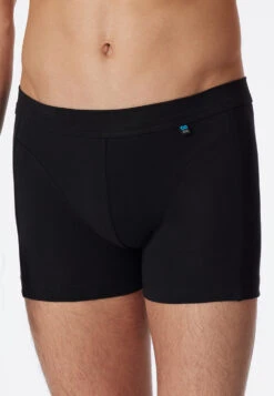 Schiesser Black Shorts - Long Life Cotton 7 Schiesser Black Shorts - Long Life Cotton -Uni Style Shop shorts schwarz long life cotton 1 145136 000 detail2
