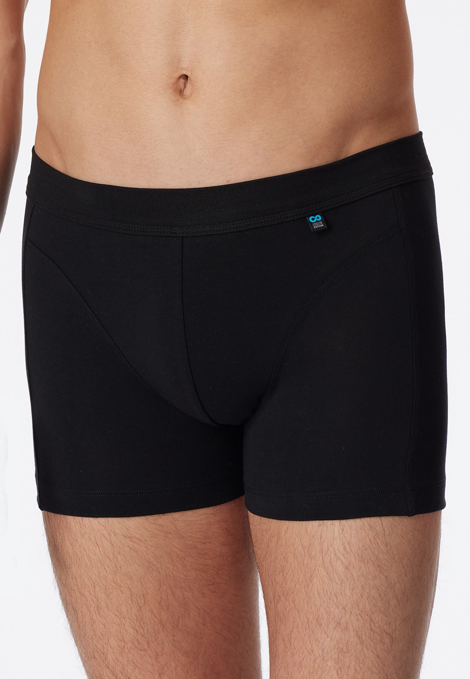 Schiesser Black Shorts - Long Life Cotton 4 Schiesser Black Shorts - Long Life Cotton - Image 4