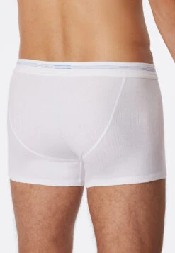 Schiesser Shorts White - Revival Karl-Heinz -Uni Style Shop shorts weiss revival karl heinz 1 177375 100 back