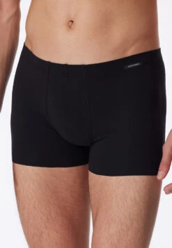 Schiesser Boxer Briefs Interlock Seamless Black - Laser Cut
