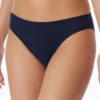 Schiesser Panty Microfiber Lace Midnight Blue - Invisible Lace