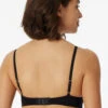 Schiesser Soft Bra Organic Cotton With Cups Black - 95/5