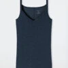 Schiesser Spaghetti Top Midnight Blue – Personal Fit
