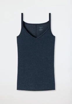 Schiesser Spaghetti Top Midnight Blue – Personal Fit