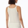 Schiesser Spaghetti Strap Top Natural White - Personal Fit