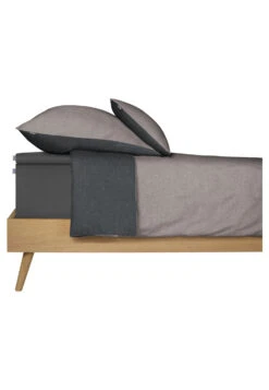 Fitted Sheet Jersey Anthracite - SCHIESSER Home