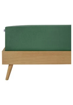 Fitted Sheet Jersey Dark Green - SCHIESSER Home