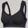 Schiesser Sports Bra Molded Cups Wire-free High Support Black - Active