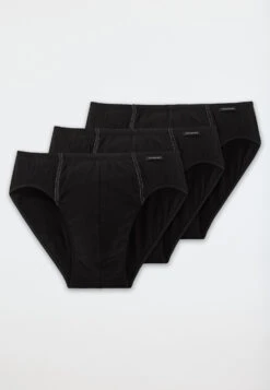 Schiesser Super Mini Briefs 3-pack Black - Essentials -Uni Style Shop supermini 3er pack schwarz essentials 1 205221 000 detail1